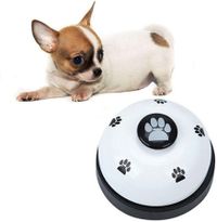 Pet Training Bells Dog Bells for Potty Training and Communication Device (White)