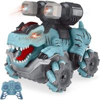 Remote Control Car Dinosaur Toys, 2.4 GHz Monster Truck 360 Degree Spins Stunt Car for Boys Girls