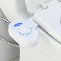 Luxury Toilet Bidet Easy Seat Attachment, Adjustable Bidet Spray, and Pressure Controls