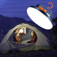 Newest Led Camping Light, 7500mAh Tent Light  with Hooks, IP65 Waterproof Emergency Light Power Bank Failure for Outdoors Hiking