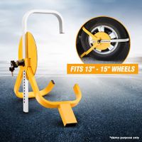 Car Vehicle Wheel Clamp / Wheel Lock with Protective Disc/ For 13-15" Wheels