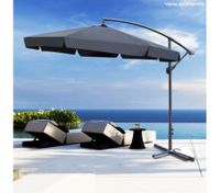 3M Black Cantilever Garden Umbrella