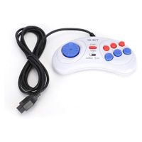 Controller Gamepad Joystick, 16Bit 9-Pin Mini Handheld Game Console