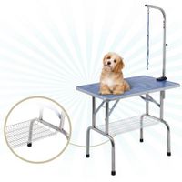 Grooming Table with Adjustable Arm for Cats, Dogs and Pets - 90cm in Length