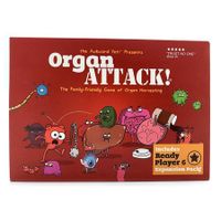 Organ Attack Funny Gathering Card Board Game Party Family Card Portable Toy