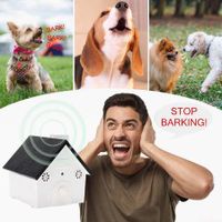 Bark Control Device with Harmless Device, Detects Barking Dogs up to 30 Feet and Bark Control Device with 3 Levels of Operation