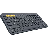 K380 Multi-Device Bluetooth Keyboard Compatible with Flow Cross-Computer Control and Easy-Switch up to 3 Devices (Black)