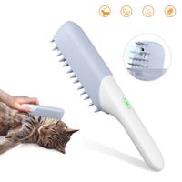 Pet Brush Grooming Comb Dog Cat Deodorization Brush Natural Electric Ozone Ionic Sterilization and Deodorization Massage comb