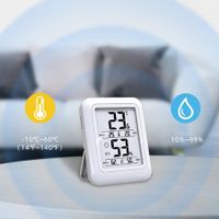 Digital Hygrometer Indoor Thermometer Room Thermometer and Humidity Gauge with Temperature Humidity Monitor