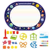 Large Aqua Magic Water Drawing Mat Toys 100 X 70 CM Coloring Mat for Kids Toddlers Boys Girls SEA STAR