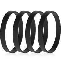 Belts for Bissell Vacuum Style 7 9 10 12 14 p/n 3031120, [ 2031093 32074 ] Replacement Vacuum Cleaner Belt for Bissell Powerforce Helix Cleanview Powerlifter Swivel Rewind Styles, 4-Pack