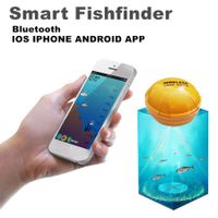Portable Wireless Sonar Fish Finders Fishing Lure Echo Sounder Fishing Finder Alarm Transducer Lake Sea Fishing Phone Smart