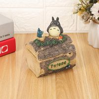 Totoro Resin Crafts Cute Doll Ashtray Ornament