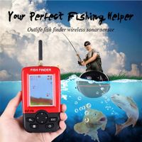 Wireless Fish Finder With Alarm 100M Portable Sonar LCD  Fishing lure Echo Sounder Fishing Finder