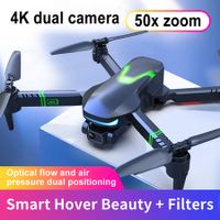 4K Dual-Lens Folding Positioning Remote Control Drone Hd Aerial Photography Remote Control