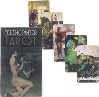 Ferenc Pinter Tarot Cards with Guidebook For Beginners Expert Readers Tarot Lover Family/Entertainment Gatherings