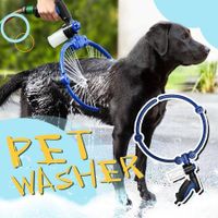 New 360 Pet Dog Bath Tool Summer Foldable Portable Massager Shower Tool