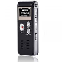 Digital Voice Recorder 16GB Voice Recorder with Playback for Lectures USB Rechargeable Dictaphon Upgraded Small Tape Recorder