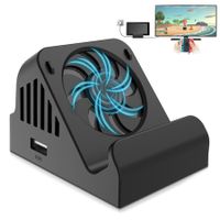 Nintendo Switch Cooling Fan Dock Charging Portable USB 3.0 Charger Stand Docking Station