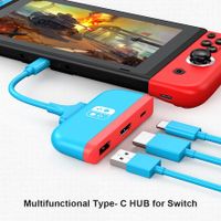 Portable Switch Dock For Nintendo Switch TV Docking Station Adapter