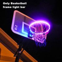 LED Basketball Hoop Lights, Solar Powered Basketball Rim Lights for Indoor or Outdoor Basketball Hoop