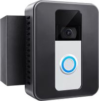 Anti-Theft Video Doorbell Door Mount Holder for Apartment Doorbell No-Drill Mount Fit for Most Video Doorbell Doorbell Bracket