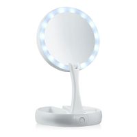 Two-sided, LED-illuminated, Distortion-Free Mirror