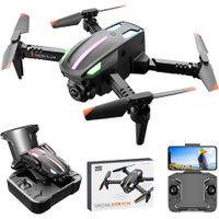 Drones with Camera for Adults 4K -Mini Drones with 1080P HD WiFi Dual Camera RC Foldable Mini Drone Toys Birthday Gifts