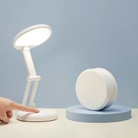 Foldable Potable Mini Small Lamp, Rechargeable Lamp, Desk Lamp Cute Study Lamp