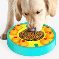 Cat Dog Pet Enrichment Toys IQ Training and Brain Stimulation Interactive Mentally Stimulating Treat Dispensing Toys