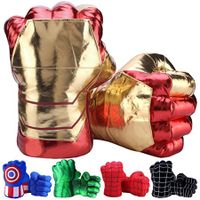 Superhero Toys Hands for Kids, Infinity Gloves Superhero Costumes Fists(Iron Man Glove)