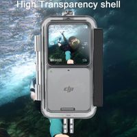Housing Case for DJI Osmo Action2 Camera Waterproof 45M Diving Housing Protective Accessories