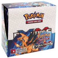360Pcs Pokemon TCG EVOLUTIONS Booster Box Trading Card Game Collection Toys (Packing may be varied and Random send)