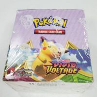 360Pcs Pokemon  Sword Shield VIVID VOLTAGE Booster Box Trading Card Game Collection Toys (Packing may be varied and Random send)