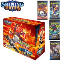 360Pcs Pokemon TCG Shining Fates Booster Box Trading Card Game Collection Toys (Packing may be varied and Random send)