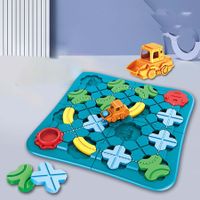 Logical Road Builder Game Early Learning Educational Brain Teaser Puzzle Road Maze Game Toys for Toddlers Boys Girls Children