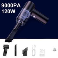 9000pa 120W Car Vacuum Cleaner Mini Gun style Cleaner For Auto Interior Home appliance