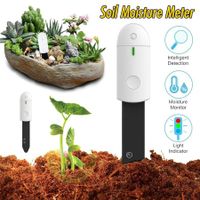 Smart Plant Flower Care Monitor, Plant Monitor Soil Test Kit Intelligent Sensor Plants Detector Smart Plant Tracker Soil Tester for Home Garden Farm