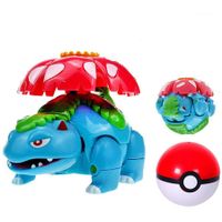 Pokemon Geni Turtle Glitter Carp Dragon Super Dream Pokémon Kids Deformation Toy