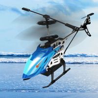 Helicopter RC 2.4G 3 Channels  with Gyroscope forward  backward up down turn left right fixed height Duration 25min Dual Batteries