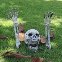 Realistic Skeleton Stakes, Halloween Lawn Decorations, Garden Stakes, Halloween Skeleton Decor