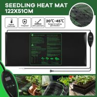 Seedling Heat Mat Plant Heated Germination Warming Pad Starter Grow with Digital Temperature Controller 160W