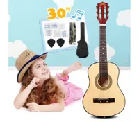 30" Kids Steel String Acoustic Guitar Pack (natural)