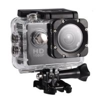 Sports Camera 1080P 12MP Sports Camera Full HD 2.0 Inch Sports Camera 30m/98ft Underwater Waterproof Camera with Installation Accessory Kit Color Black