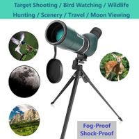 20-60x60 Inch High Definition Zoom Spotting Scope with Tripod for Target Shooting, Hunting,Wildlife Scenery
