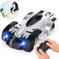 Wall Climbing Remote Control Car Dual Mode 360° Rotating RC Stunt Cars with Headlight Rechargeable Toys for Kids Boys Gift