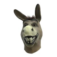 New Halloween Cartoon Donkey Latex Mask