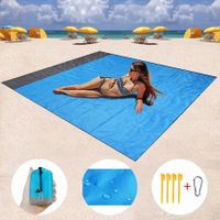 Picnic Blanket, Beach Blanket Towel, Waterproof Sand Repellente , Fast Trope and Compact Camping Blanket for Traveling, Camping, Hiking (200*140cm)