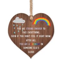 Rainbow gifts,Rainbow in someone else’s cloud,thinking of you,miss you gifts for best friend Keyworker,cheer up gifts,inspirational gifts for women