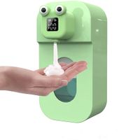Automatic Soap Dispenser, Touchless Refillable Foaming Soap Dispenser for Kids,Adjustable Hand Sanitizer Dispenser for Bathroom Kitchen